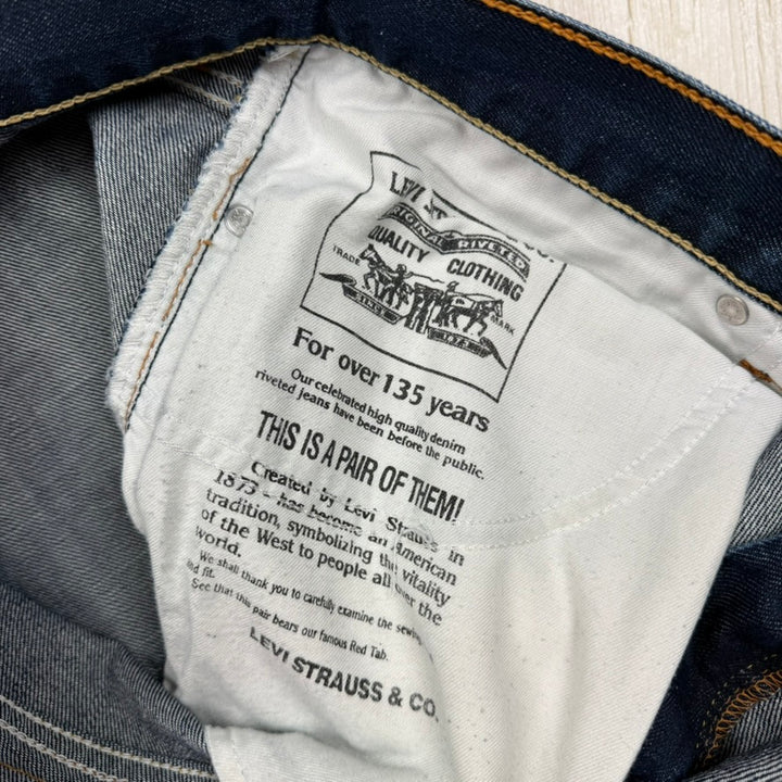 Levis 1990's Classic 527 Relaxed Bootcut Denim Jeans - Size 36L