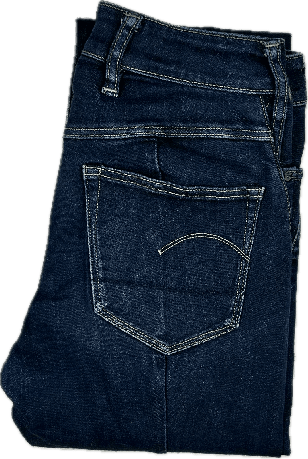 G Star RAW Womens 'LANC 3D High Straight' Jeans -Size 25