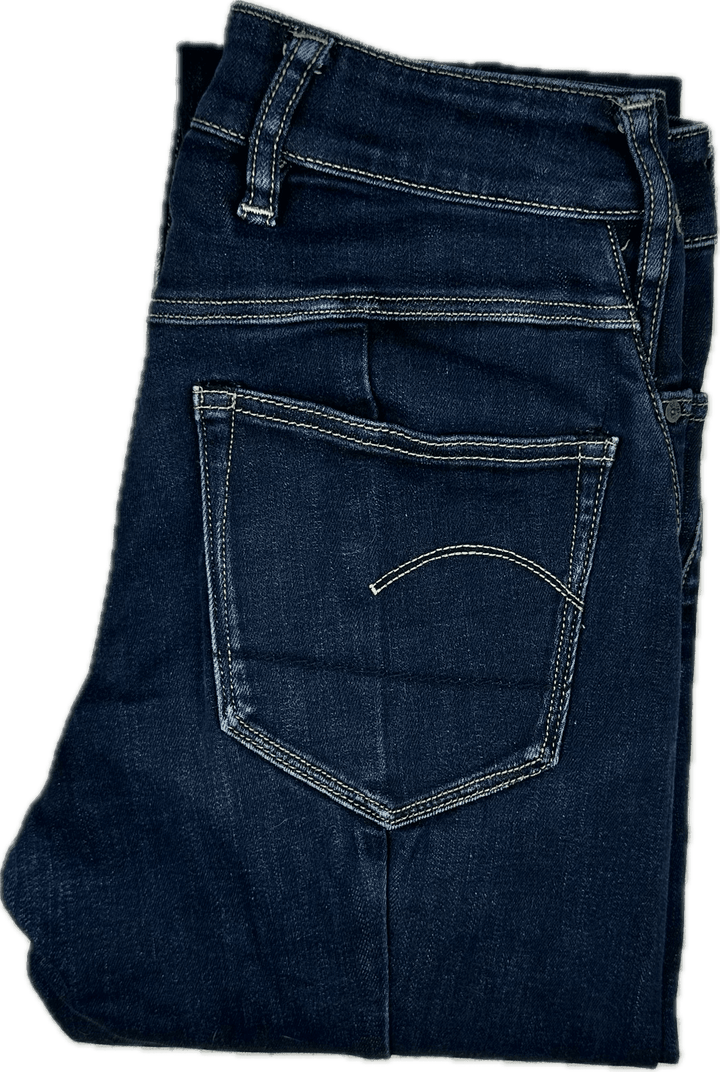 G Star RAW Womens 'LANC 3D High Straight' Jeans -Size 25