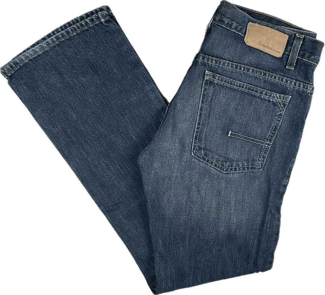 Calvin Klein Mens Bootcut Jeans Size 30 Jean Pool
