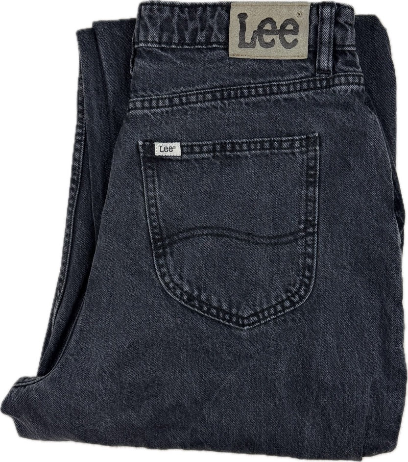 Lee Jeans 'High Baggy' Ladies Black Jeans- Size 12
