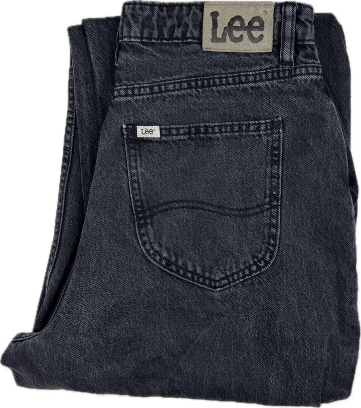 Lee Jeans 'High Baggy' Ladies Black Jeans- Size 12