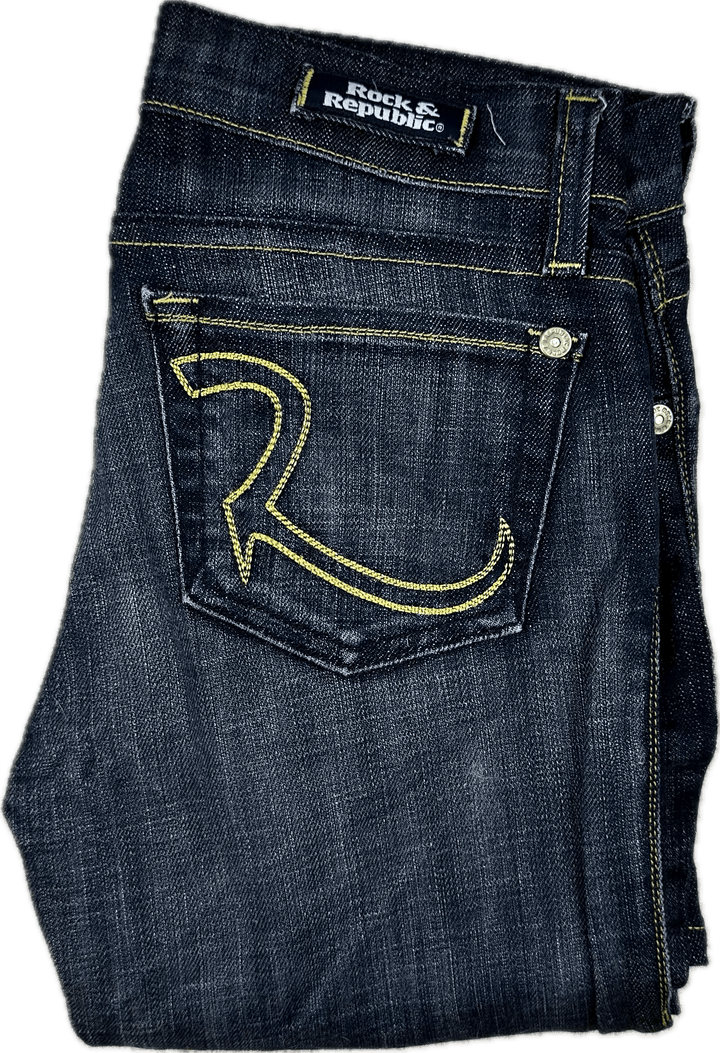 Rock & Republic Y2k 'Kiedis' Low Bootcut Jeans- Size 25