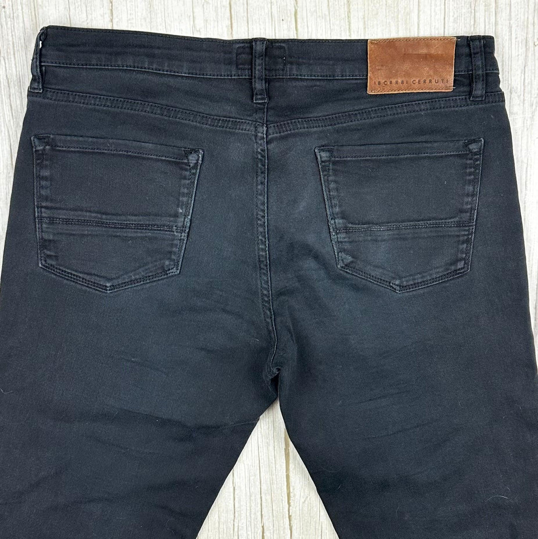 Cerruti 1881 Italian Stretch Black Mens Jeans - Size 34