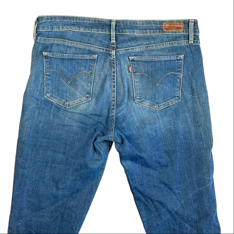 Levis Demi Curve Modern Rise Straight Jeans -Size 31 (13AU)