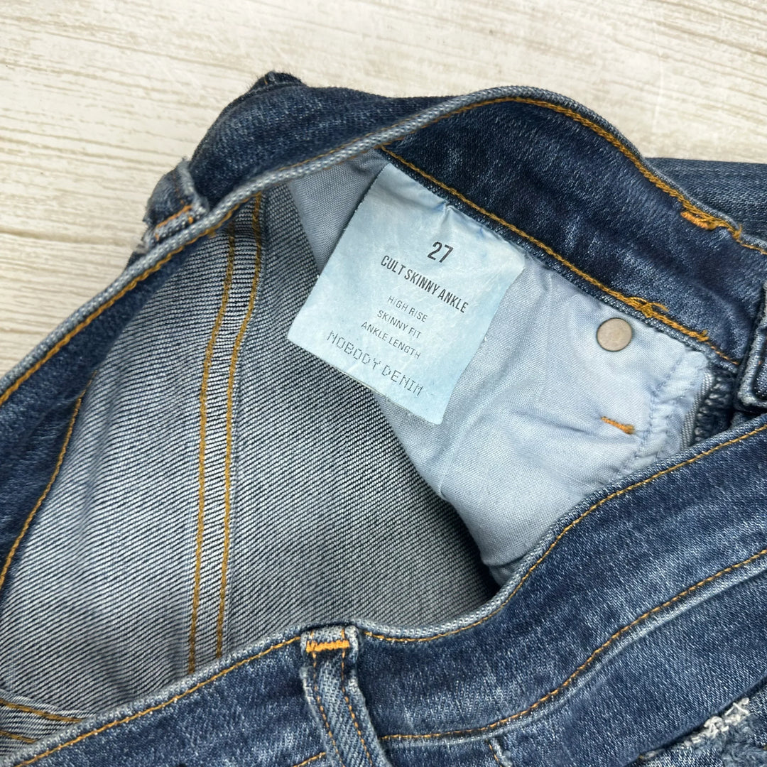 NOBODY 'Cult Skinny Ankle' High Rise Jeans- Size 27