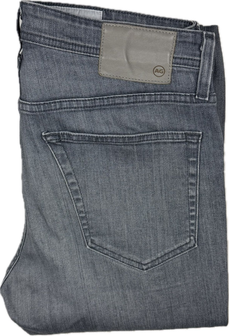 AG Adriano Goldschmied 'The Tellis' Modern Slim Grey Jeans- Size 33