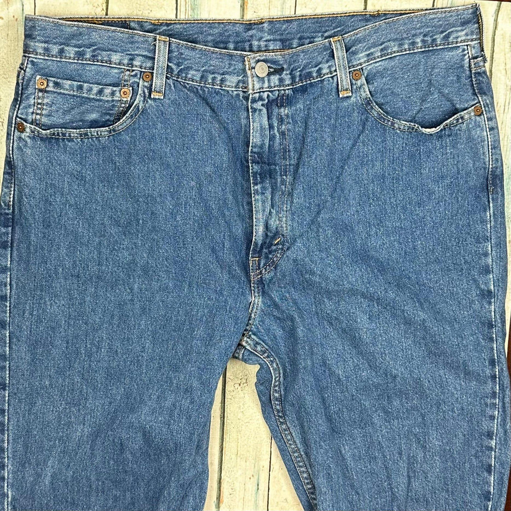 Levis 516 Straight Leg Denim Jeans - Size 42/34 - Jean Pool