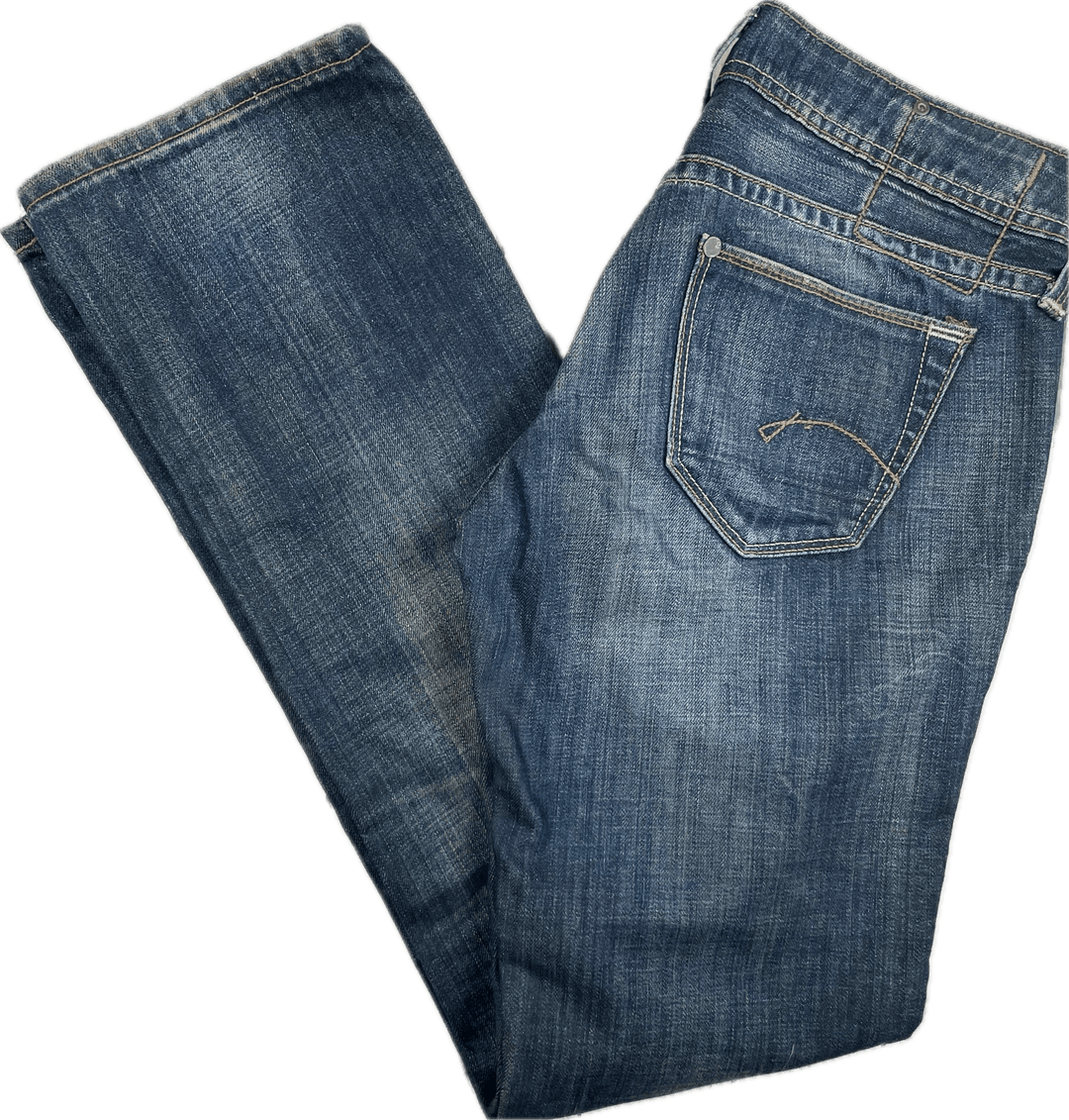 G Star RAW Womens 'Core Straight' Denim Jeans -Size 27 - Jean Pool