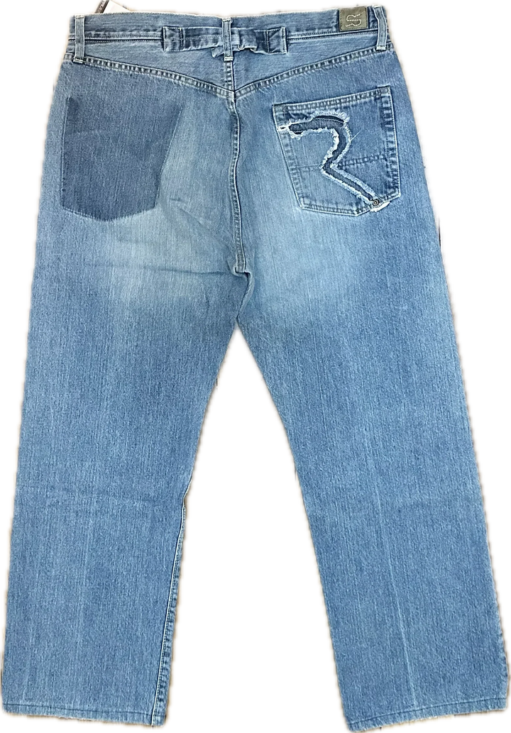 RA-RE Rag Recycle Y2K Mens Italian Relaxed Fit Jeans - Size 36
