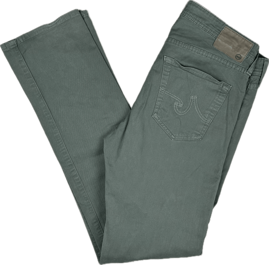 AG Adriano Goldschmied 'The Matchbox' Straight Sage Jeans- Size 32