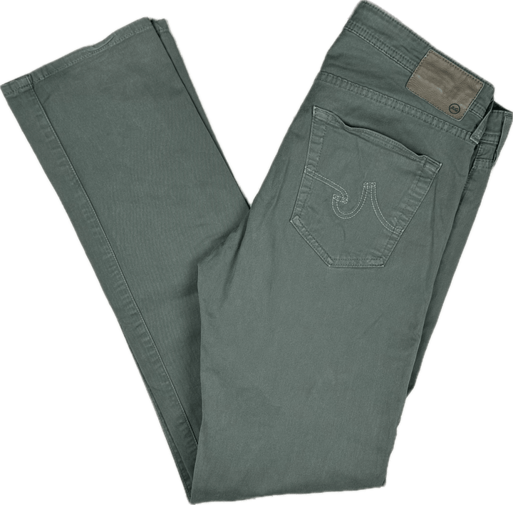 AG Adriano Goldschmied 'The Matchbox' Straight Sage Jeans- Size 32