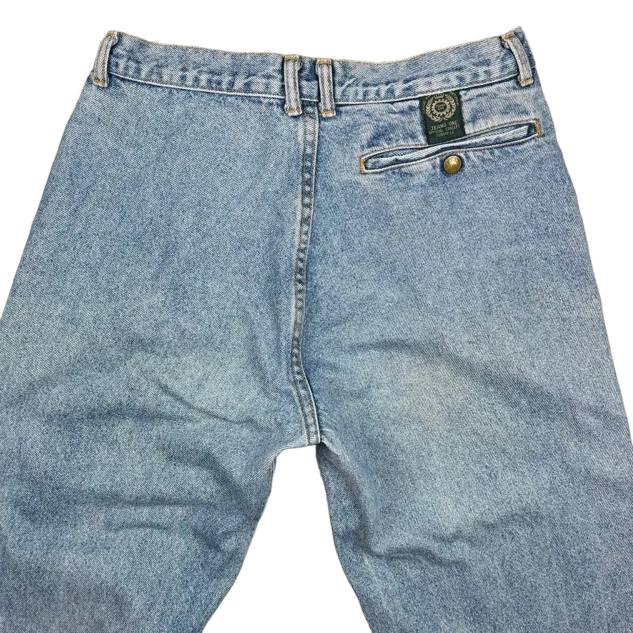 Vintage 1980's Australian Made 'Jeans One' Pant Cut Jeans- Suit Size 30"