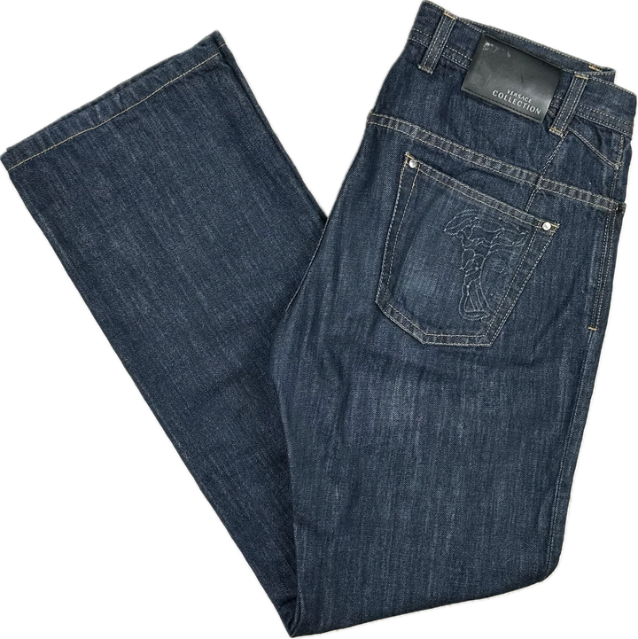 Versace Collection Mens Classic Straight Denim Jeans - Size 33R