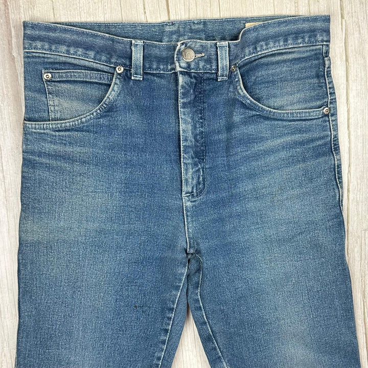 1980's Vintage Lee 'Stretchies' Australian Made Jeans- Size 87 or 34" Short