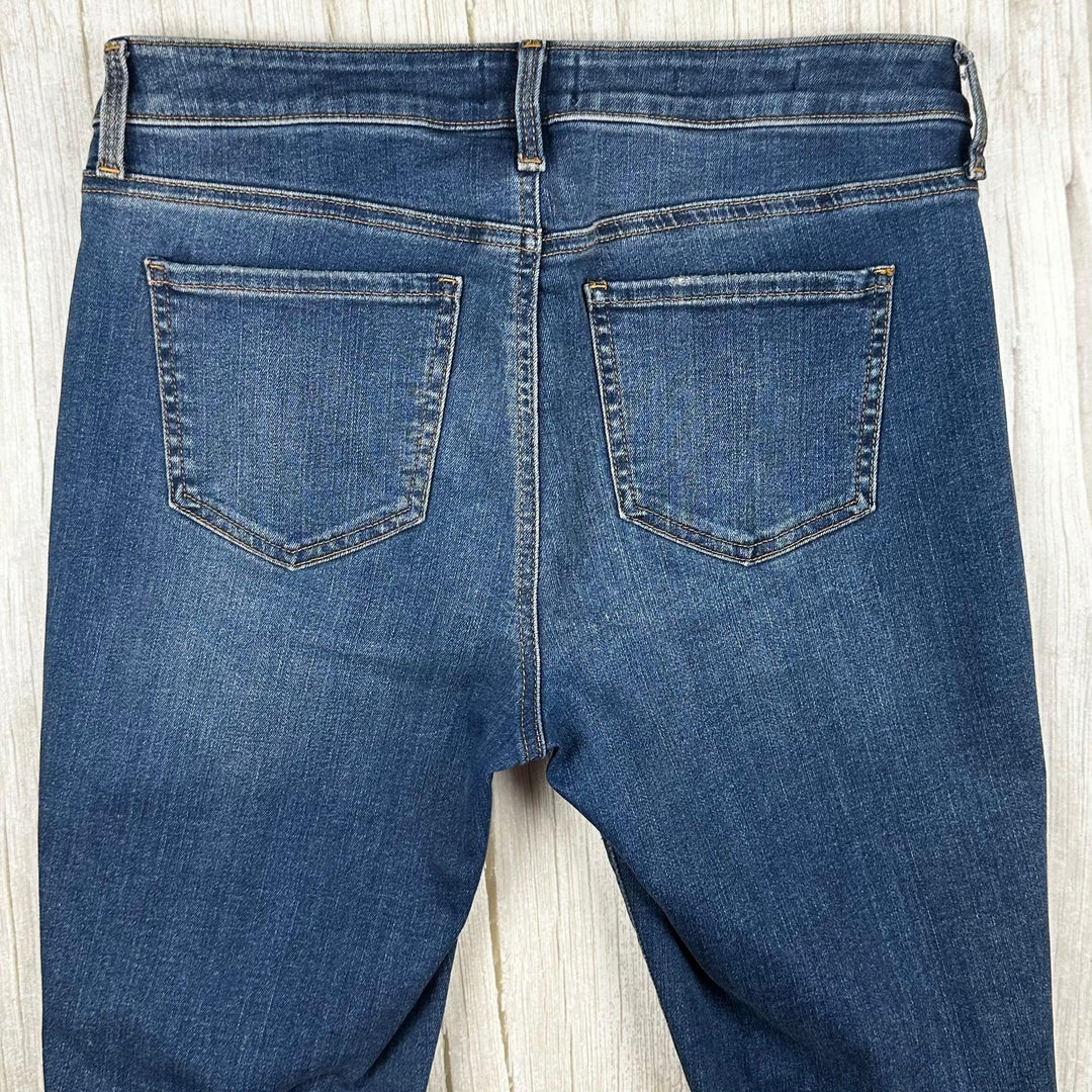 NYDJ 'Sheri Slim ' Raw Hem Jeans-Size  4 US or 8 AU