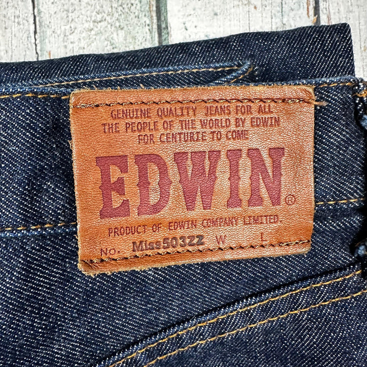 Edwin Miss 503ZZ Ladies Straight Jeans - Suit Size 6/7 - Jean Pool