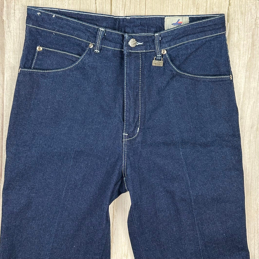 1980's High Waist Slim Ladies Stretch  Jeans by Lea Club- Suit Size 10/12