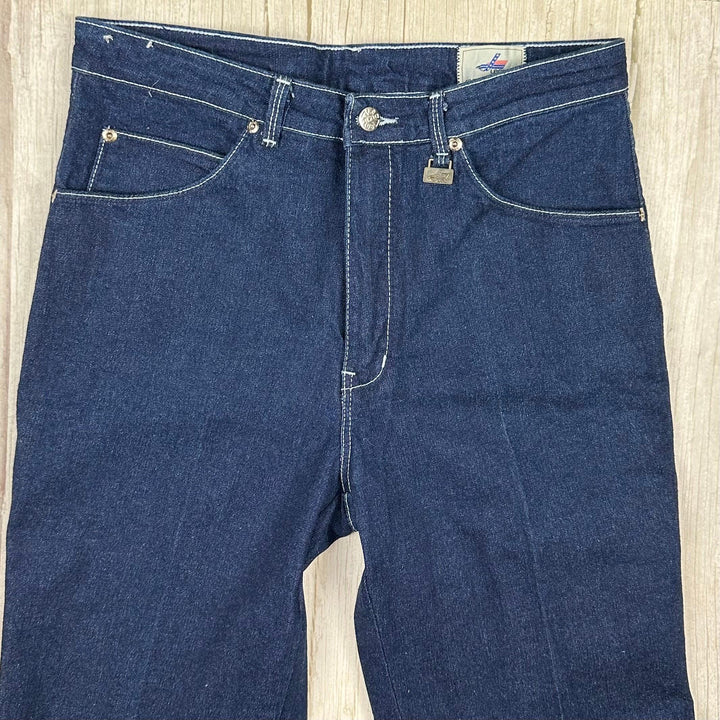 1980's High Waist Slim Ladies Stretch  Jeans by Lea Club- Suit Size 10/12