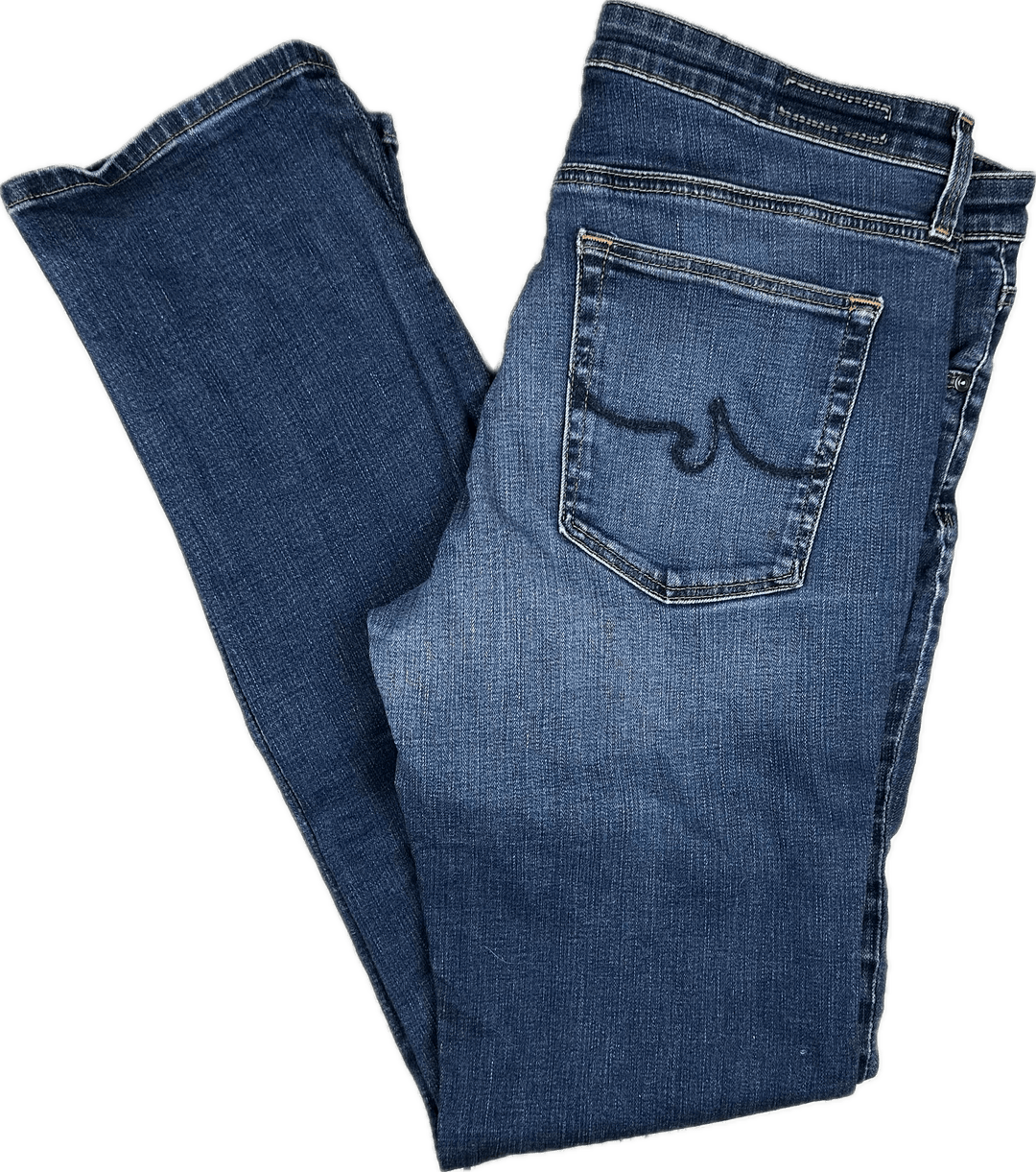 AG Adriano Goldschmied 'The Harper' Essential Straight Jeans- Size 31R - Jean Pool