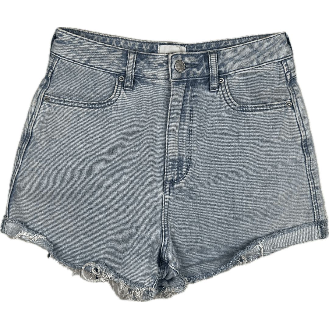 Lee Riders 'Hi Mom Shorts' Denim Shorts - Size 6 - Jean Pool
