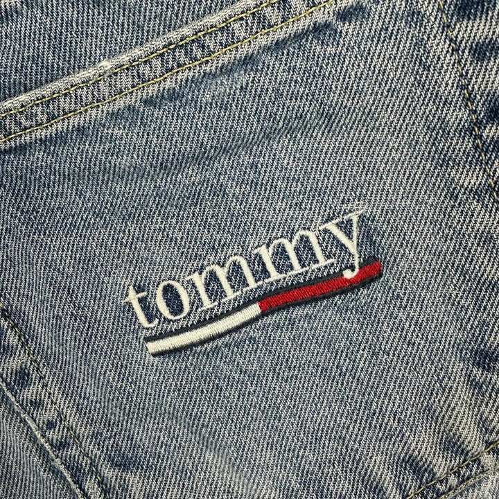 Tommy Hilfiger Distressed 90's Denim Cut Off Shorts - Suit Size 8