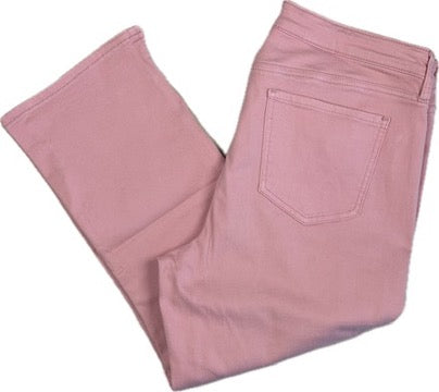 NYDJ Tummy Tuck Cropped Pink Jeans -Size 10US/ 14AU