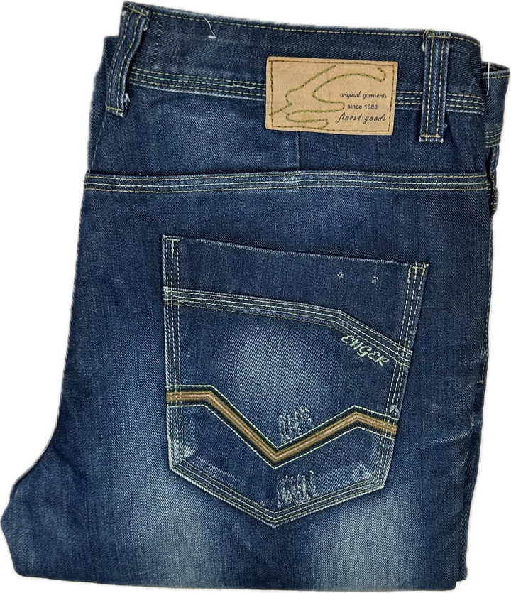 NEW- Energie by Miss Sixty Mens 'Now Straight' Jeans - Size 36