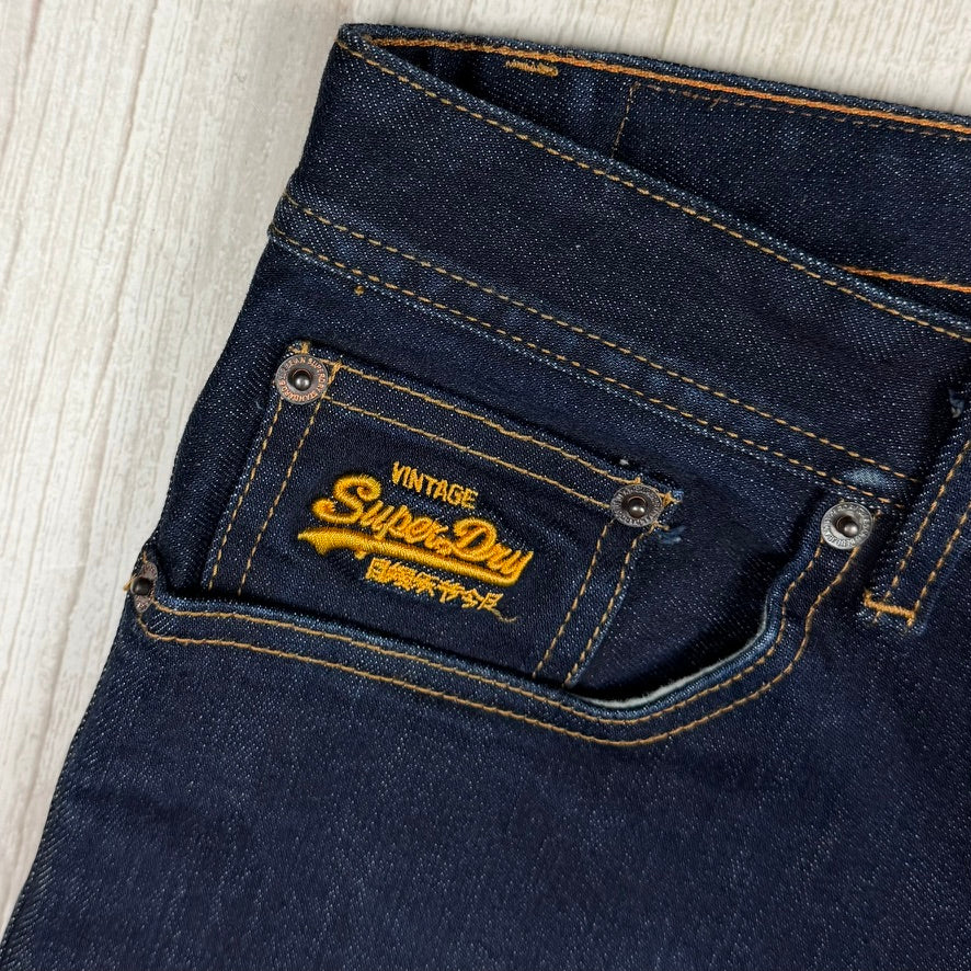 Superdry Mens Stretch 'Corporal Slim' Jeans - Size 32R