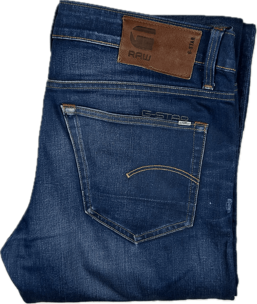 G Star  Raw Mens '3301 Slim' Jeans -Size 31/34