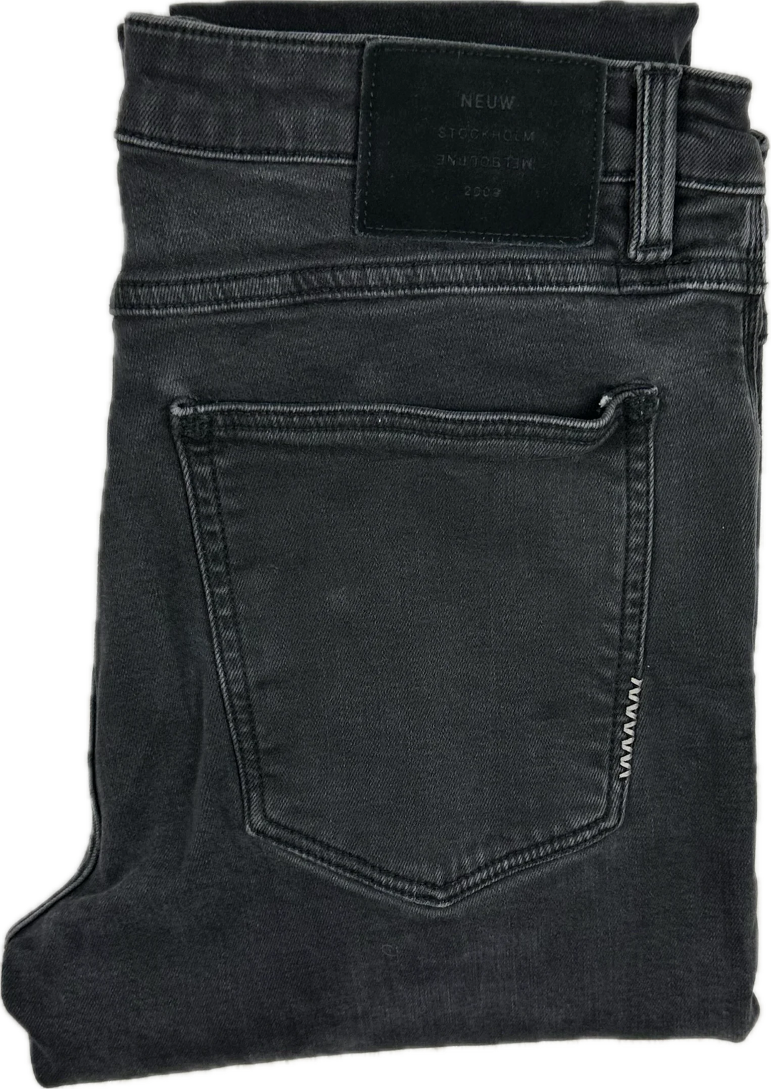 NEUW Mens 'Ray Tapered' Black Denim Jeans - Size 34/34