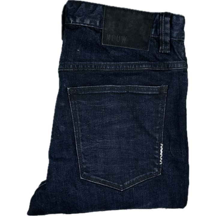 NEUW Mens 'Ray Tapered' Stretch Denim Jeans - Size 32/32 - Jean Pool