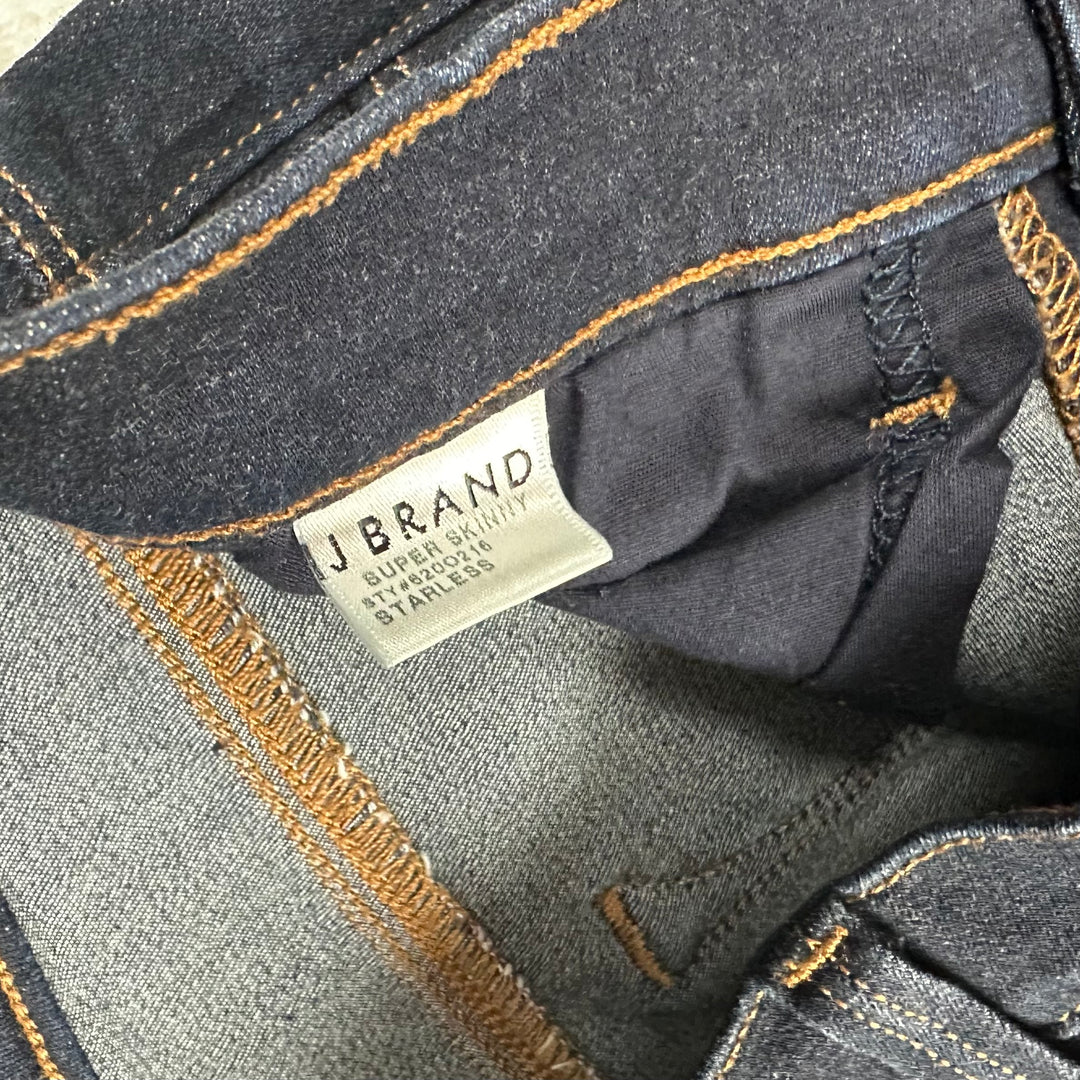 J Brand Starless Wash 'Super Skinny' Jeans- Size 25