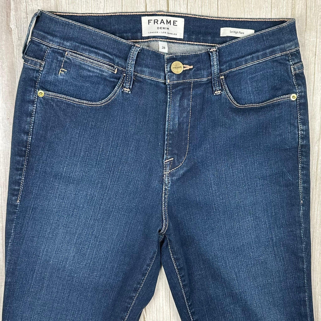 Frame Denim 'Le High Flare' Stretch Jeans -Size 28