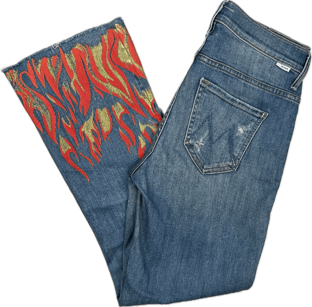 Mother 'The Insider Crop Fray'  Liar Liar Jeans - Size 25