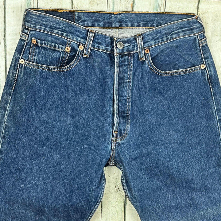 Levis Vintage 90's 501 Womens Button Fly Jeans -Size 33/32 - Jean Pool