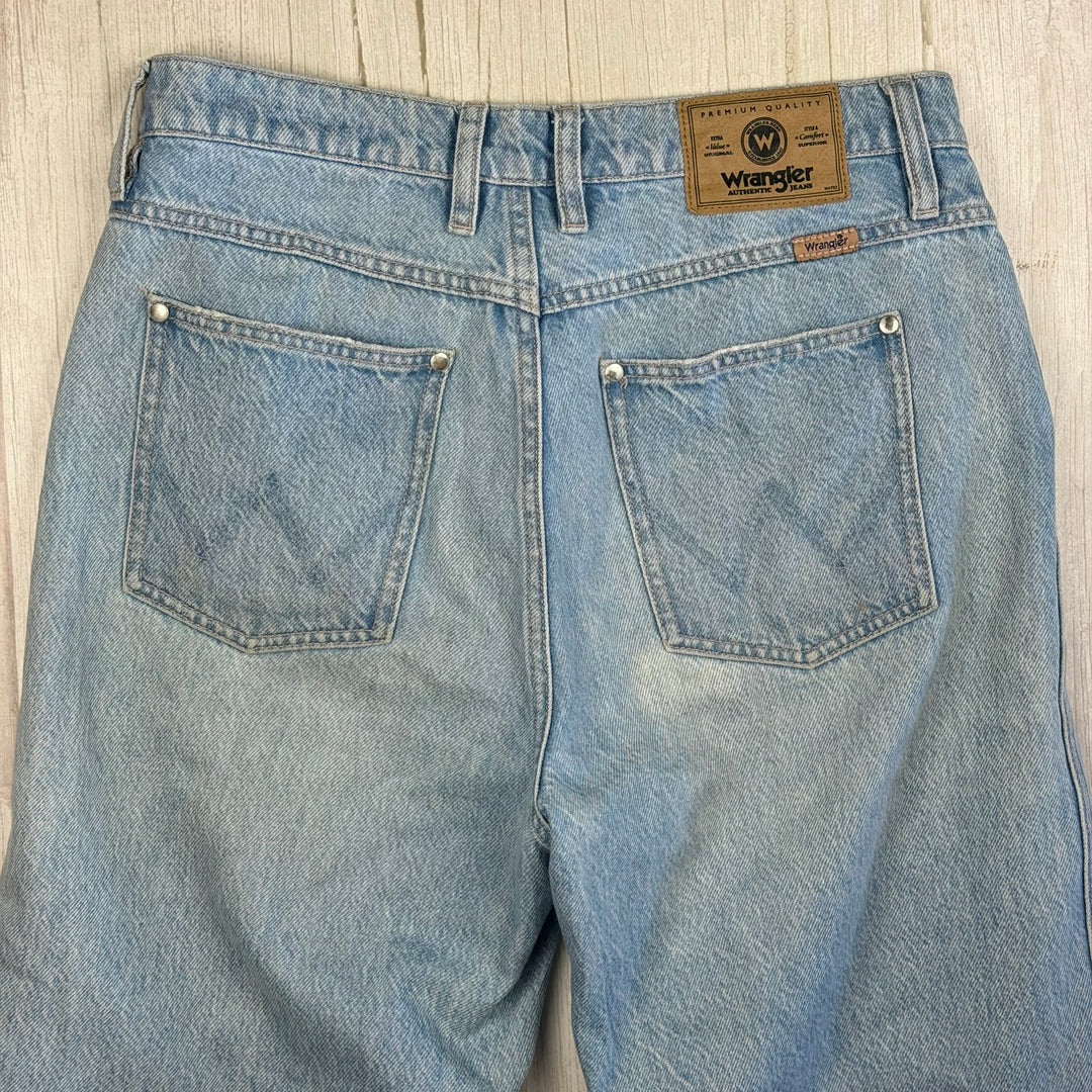 Wrangler 'Frances' Relaxed Straight Jeans - Size 8