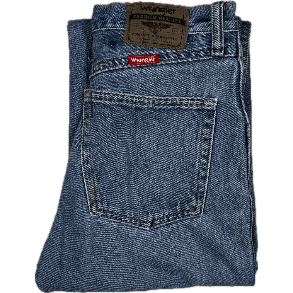Wrangler Reworked Vintage Ladies Jeans- Suit Size 7/8 - Jean Pool