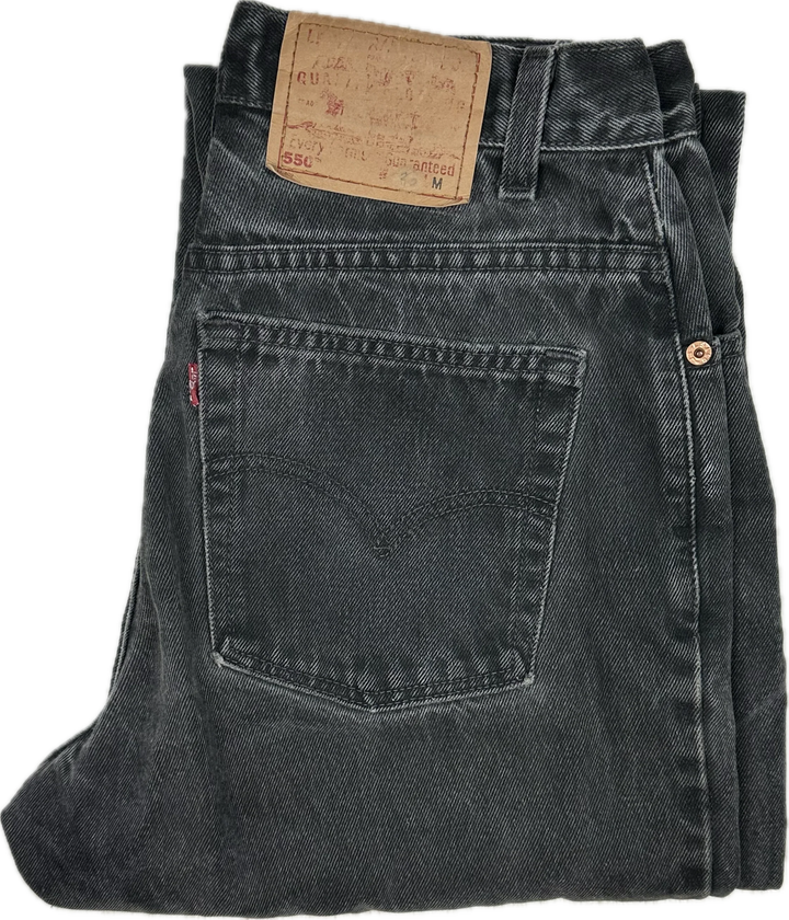 Vintage 90's USA Made Levi 550 Relaxed Tapered Jeans -Suit Size 8