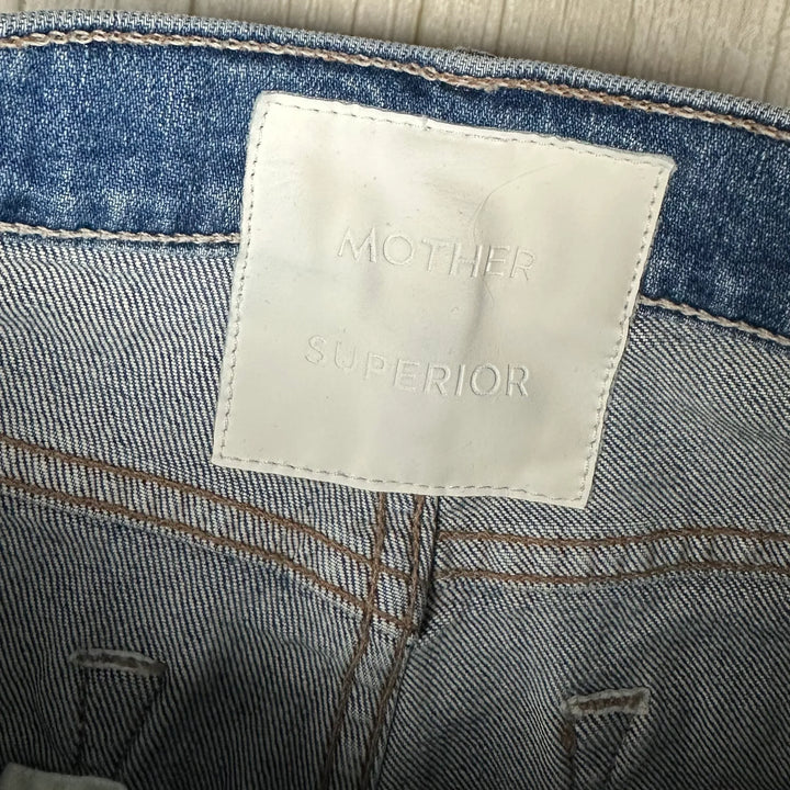 Mother "High Waisted Smokin' Double Heel" Flare Jeans - Size 27