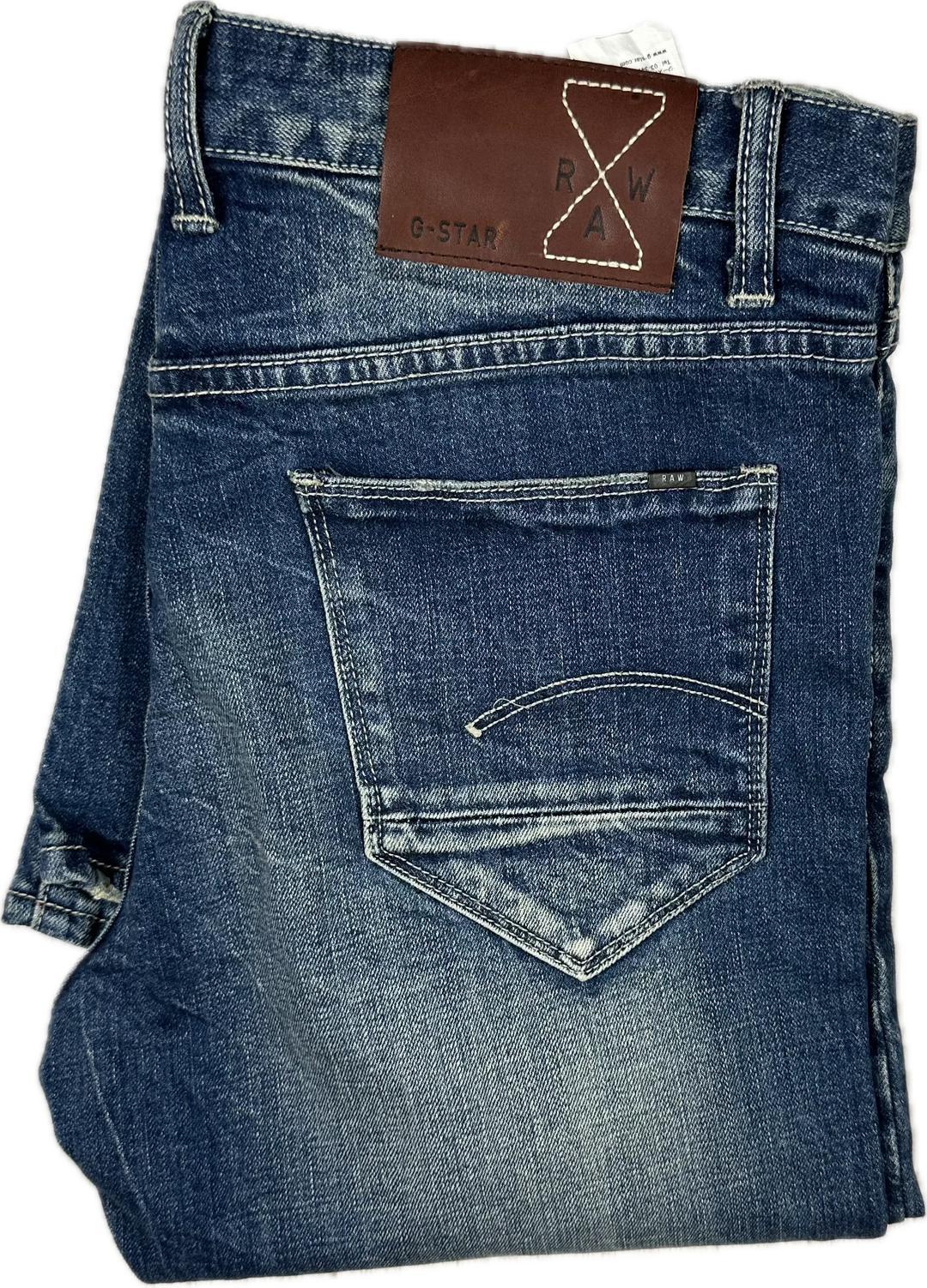 G Star Raw Mens Slim Straight Jeans -Size 31/32