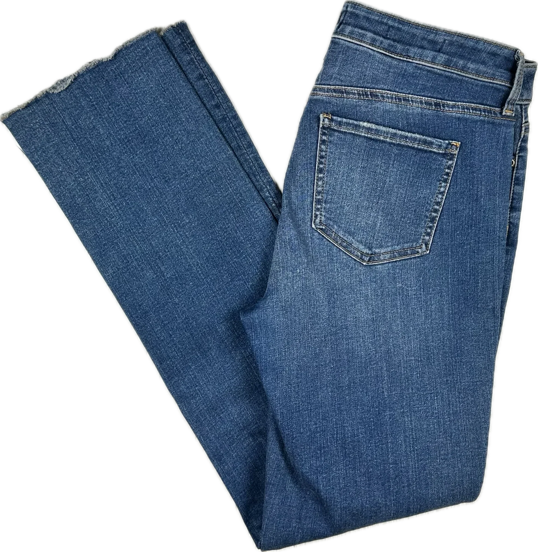 NYDJ 'Sheri Slim ' Raw Hem Jeans-Size  4 US or 8 AU