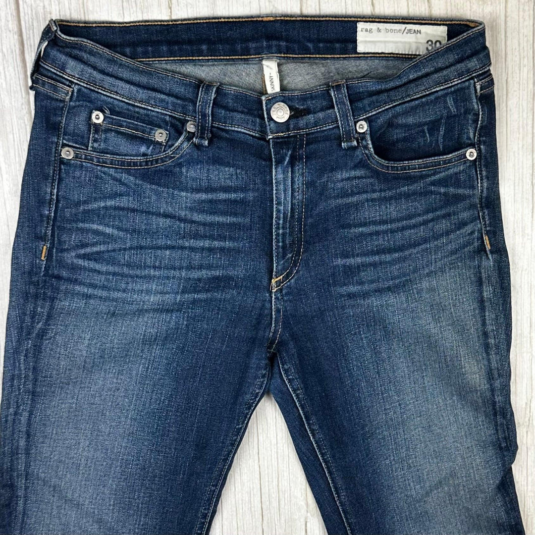 Rag & Bone ' Skinny' Low Rise Jeans- Size 30