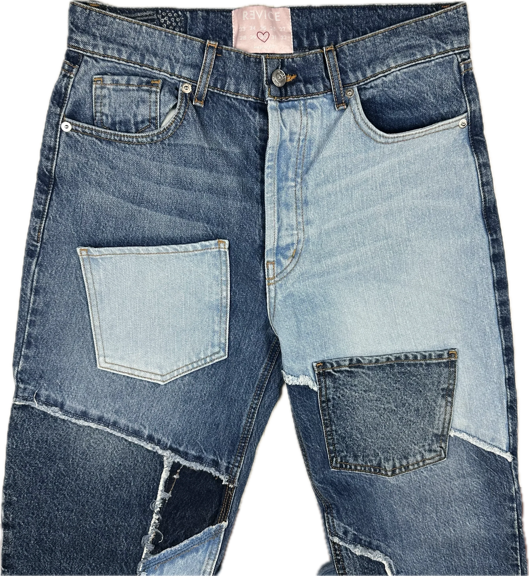 Revice USA 'Matchmaker' Love at First Sight Patch Jeans - Size 30