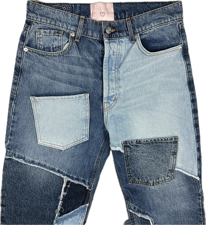 Revice USA 'Matchmaker' Love at First Sight Patch Jeans - Size 30