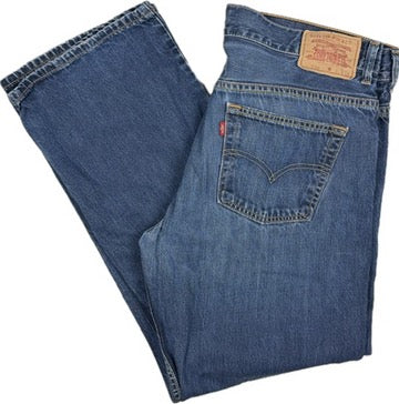 Mens Levis Classic Bootcut 503 Denim Jeans - Size 38/30