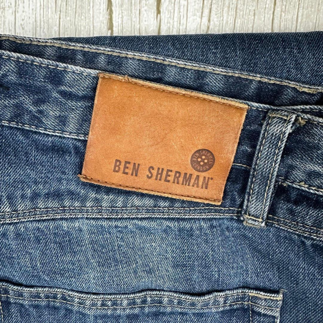 Ben Sherman Mens 'Hampstead' Tapered Jeans- Size 34/34