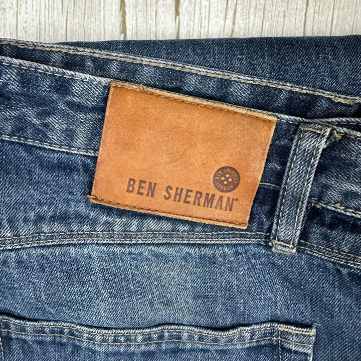 Ben Sherman Mens 'Hampstead' Tapered Jeans- Size 34/34