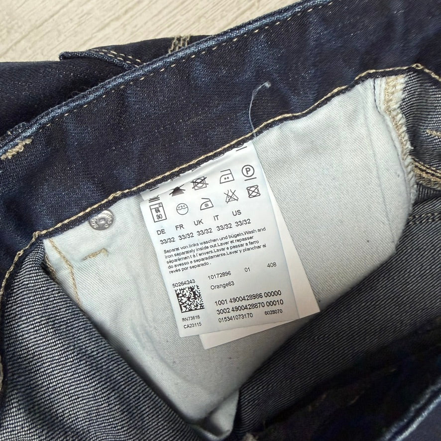 Hugo Boss 'Orange 63' Mens Low Rise Slim Fit Jeans - Size 33