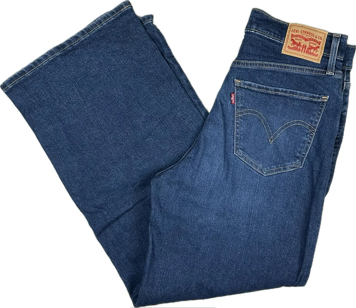 Levis  'High Rise Wide Leg' Jeans -Size 29
